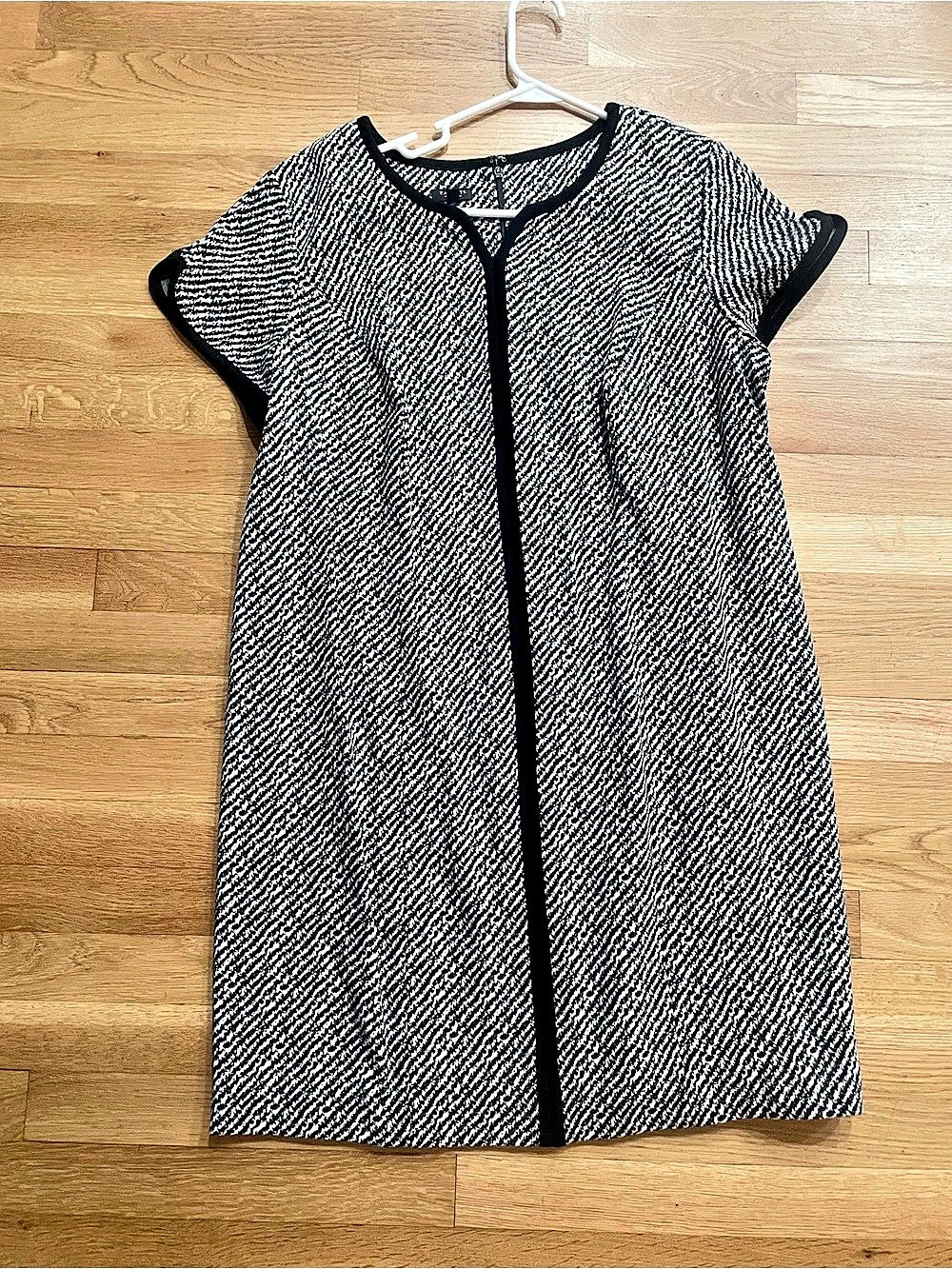 Talbots Women's Mini Dress Black & White Size 16WP